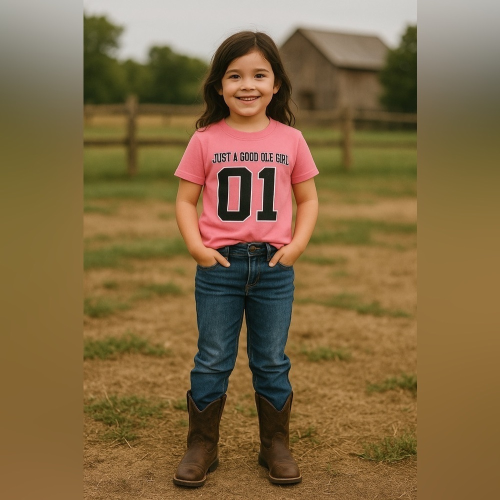 Just A Good Ole Girl T-Shirt | Dukes of Hazzard | Girl’s